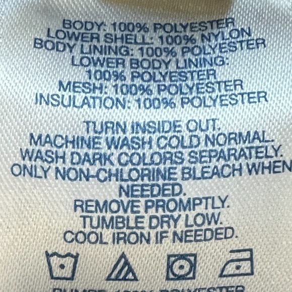 NEW Lands’‎ End Men’s Primaloft Insulated Waterproof Black Snow Pants Sz.… - Picture 15 of 16